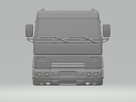 Cargo 816 cabin 3D Print Model