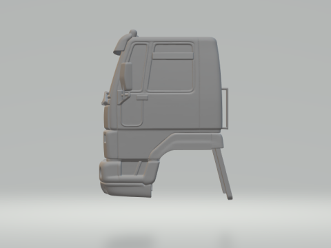 Cargo 816 cabin 3D Print Model