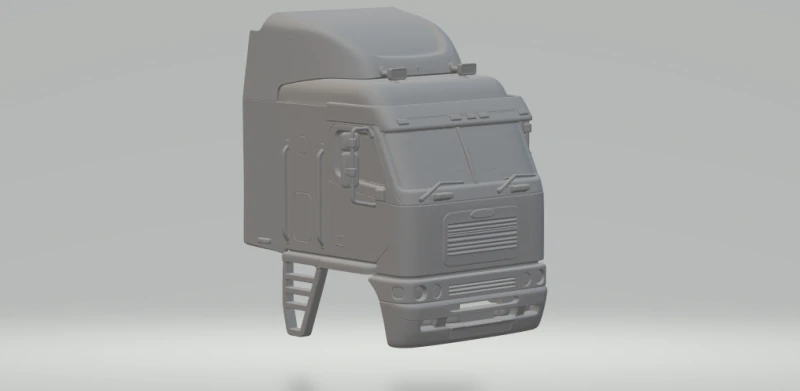 Freightliner argosy 3D Print Model .c4d .max .obj .3ds .fbx .stl .blend 