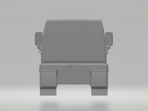 Cargo 816 cabin 3D Print Model