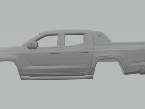 Mitsubishi l200 3D Print Model