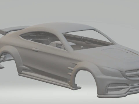 Mercedes class e prior 3D Print Model