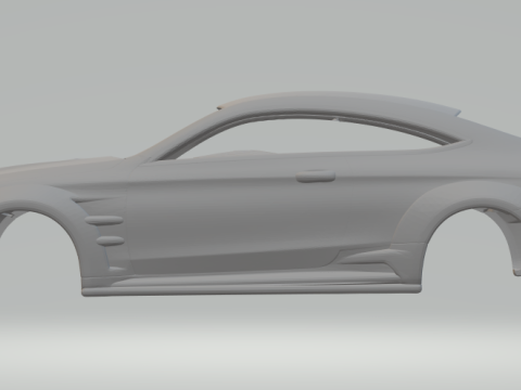Mercedes class e prior 3D Print Model