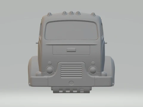 White 3000 truck 3D Print Model