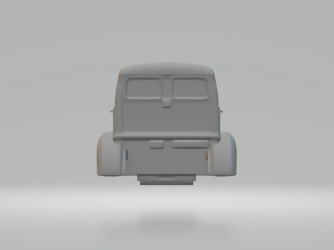 White 3000 truck 3D Print Model
