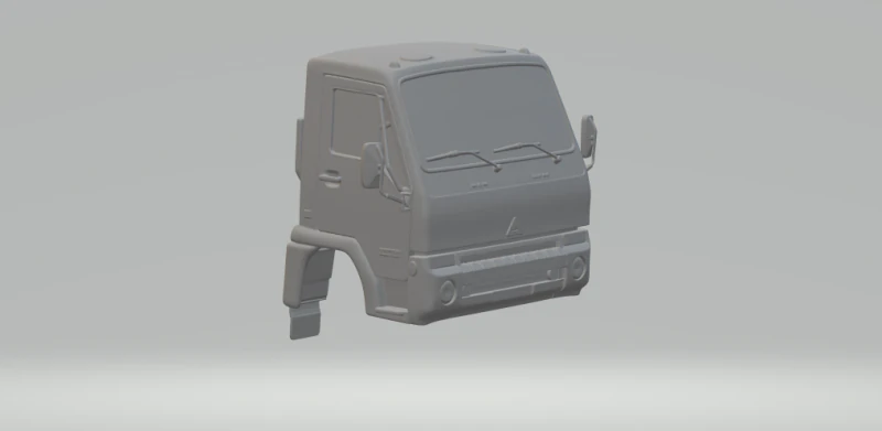 Cabin agrale 8500 3D Print Model .c4d .max .obj .3ds .fbx .stl .blend 