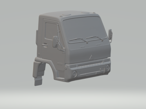 Kabin agrale 8500 Model Cetak 3D