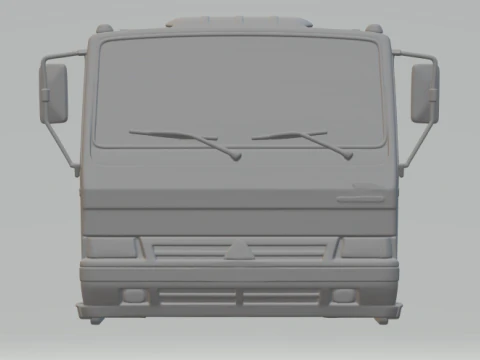 Cabin agrale 8500 crew 3D Print Model