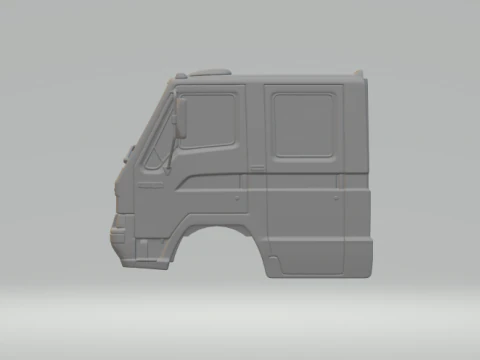 Cabin agrale 8500 crew 3D Print Model
