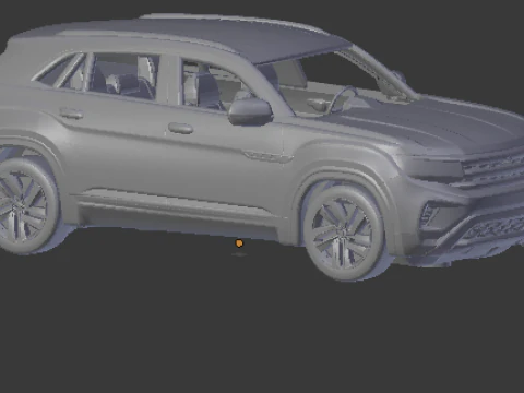 Volkswagen atlas coupe 3D Print Model