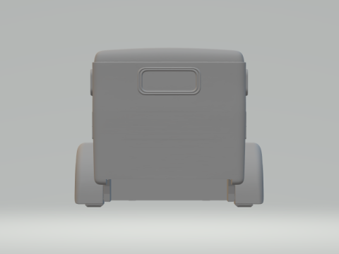 Couchette de camion 3000 blanche Modèles 3D en vedette