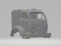 White 3000 truck sleeper 3D Print Model