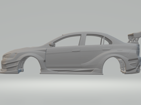 랜서x 3D 프린트 모델