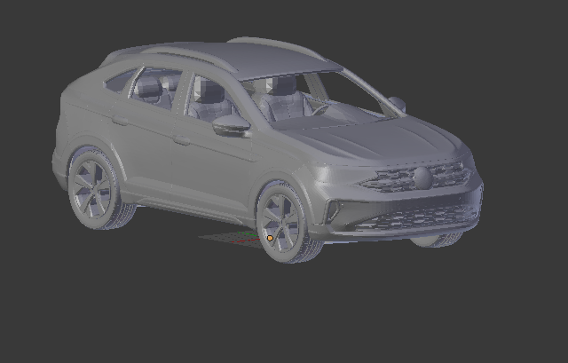 フォルクスワーゲン ヴィルトゥス 3Dプリントモデル .c4d .max .obj .3ds .fbx .stl .blend 