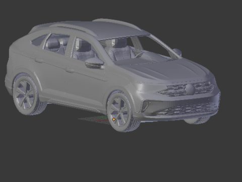 Volkswagen virtus Modelo de impresión 3D