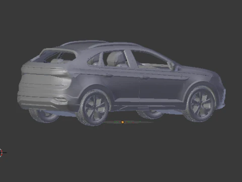 Volkswagen virtus 3D Print Model