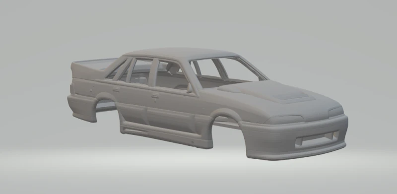 1988 Holden VL Commodore 3D Print Model .c4d .max .obj .3ds .fbx .stl .blend