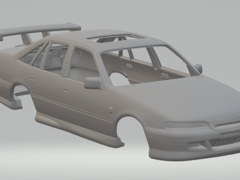 HSV GTSR 3Dプリントモデル