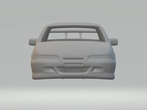 HSV GTSR 3D Print Model