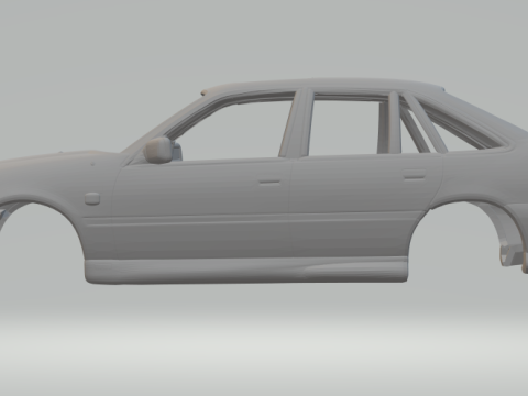 HSV GTSR 3D Print Model