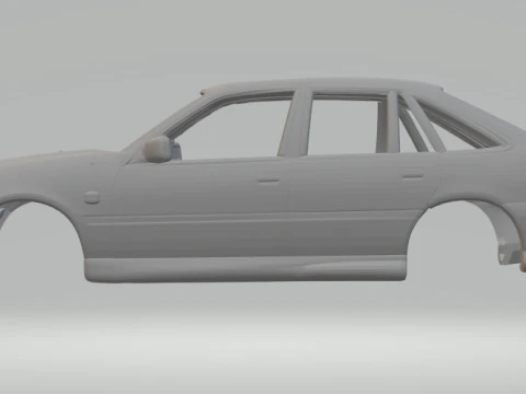 HSV GTSR 3D Print Model