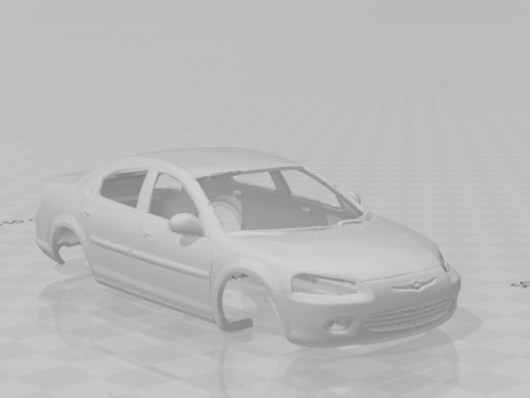 クライスラー セブリング 3Dプリントモデル