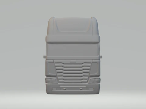Freightliner argosy closed 3D Print Model