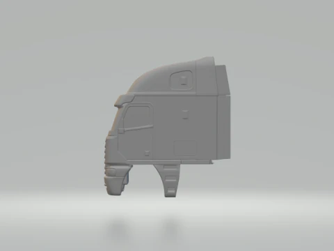Freightliner argosy closed 3D Print Model