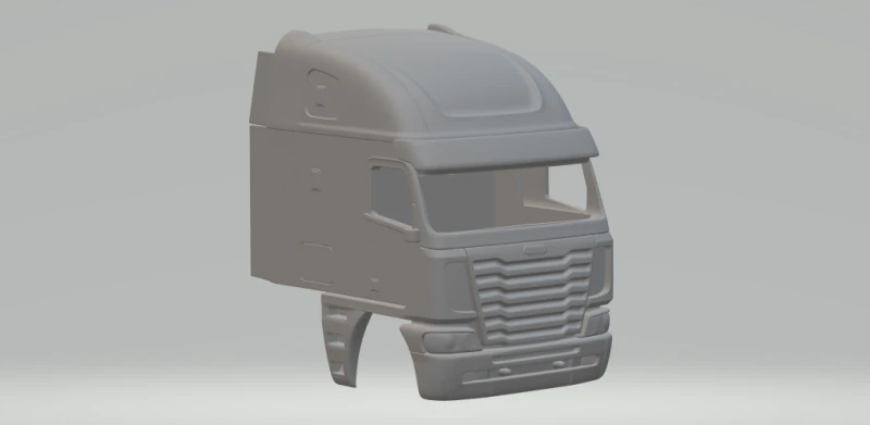 Freightliner argosy 3D Print Model .c4d .max .obj .3ds .fbx .stl .blend
