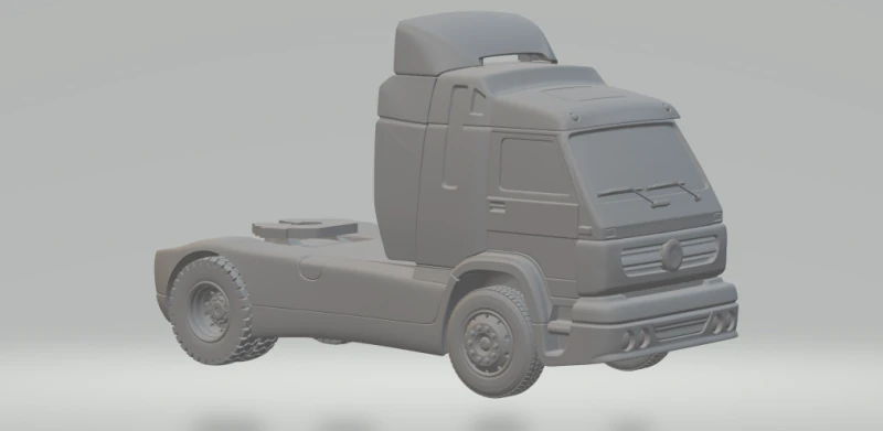 Volkswagen titan 3D Print Model .c4d .max .obj .3ds .fbx .stl .blend 