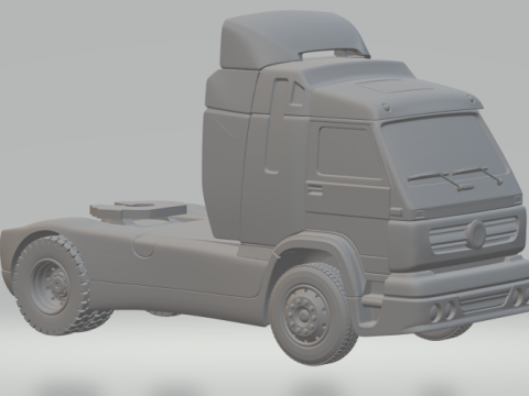 Volkswagen Titan Model Cetak 3D
