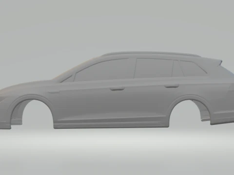 Volkswagen golf variant closed 3D Print Model