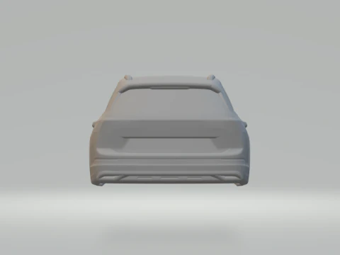 Volkswagen golf variant closed 3D Print Model