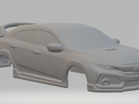 ホンダ シビック 3Dプリントモデル
