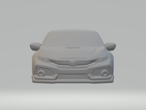 Hondda civic 3D Print Model