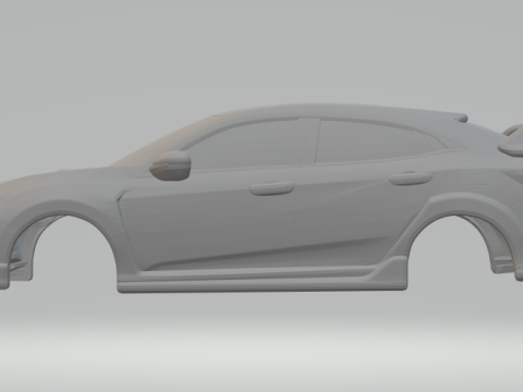 Hondda civic 3D Print Model