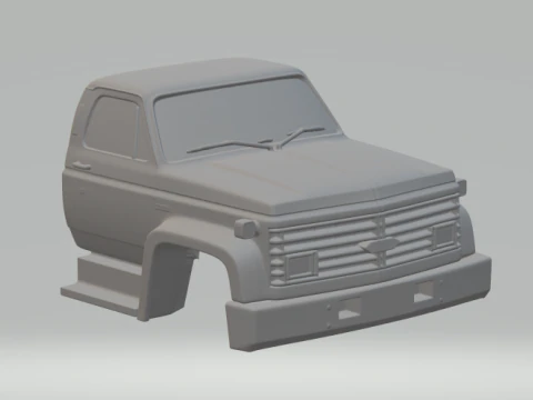 Cabina Chevrolet d60 Modello di stampa 3D