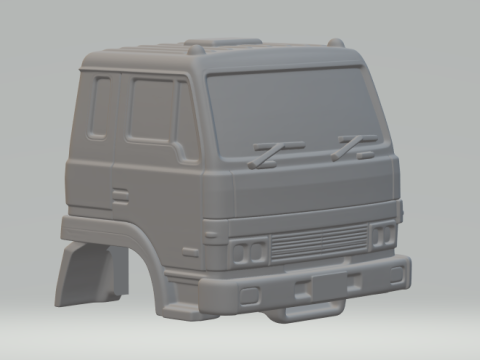 Azië-motoren zijn serie 3D printmodel