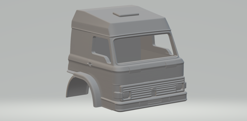 D-Serie Großbritannien 3D Druckmodell .c4d .max .obj .3ds .fbx .stl .blend 