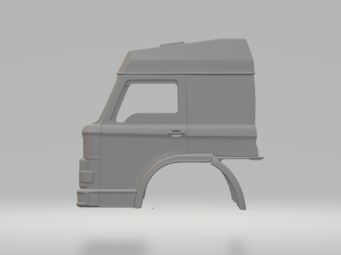 D-Serie Großbritannien 3D Druckmodell