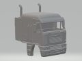 Argosi Freightliner Model Cetak 3D