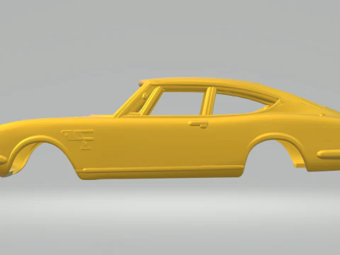 Fiat coupe 3D Print Model
