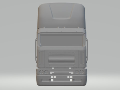 Freightliner Argosy dagcabine 3D printmodel