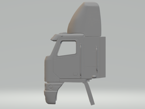 Freightliner Argosy dagcabine 3D printmodel