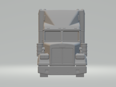 Volvo branco WIM 64T por cima Modelo de Impressão 3D