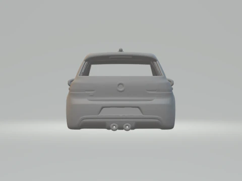 Volkswagen golf 3D Print Model