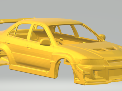 Lancer evo custom 3D Print Model