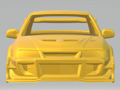 Lancer evo custom 3D Print Model