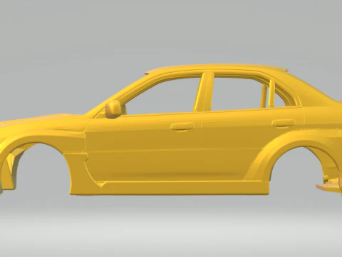 Lancer evo custom 3D Print Model