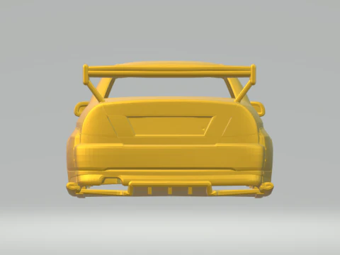 Lancer evo custom 3D Print Model